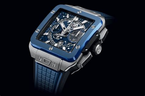 hublot unico diamond bezel|Hublot square bang unico watch.